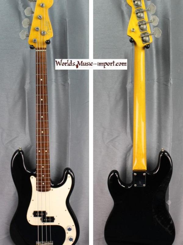 V E N D U E... FENDER Precision bass PB-62' 1993 - Black - japan import *OCCASION*