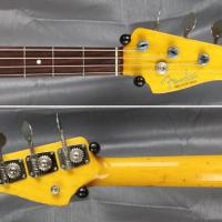 Fender precision bass pb 62 black 1999 japon import occasion 18 