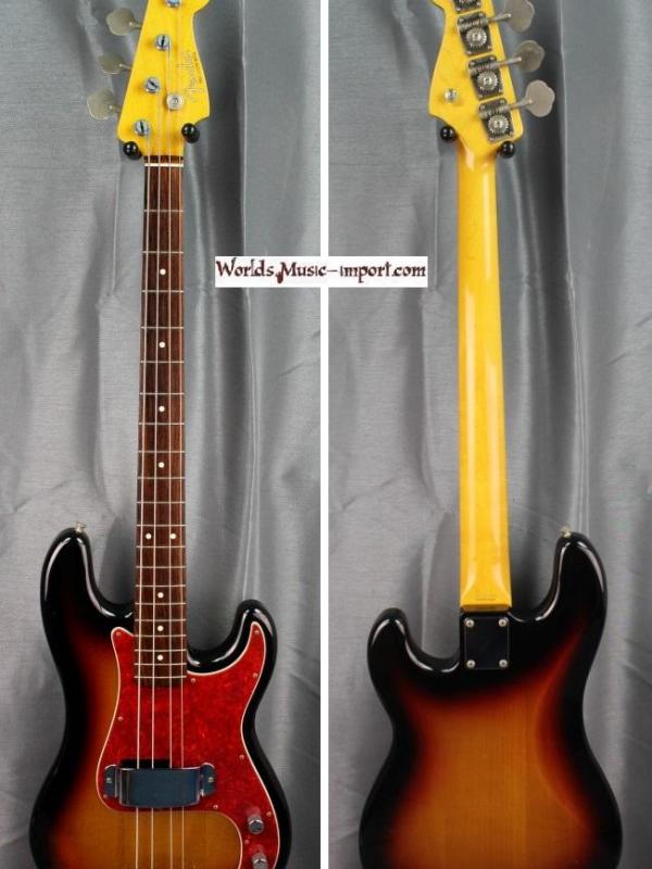 V E N D U E... FENDER Precision Bass PB-62' US 1997 - 3TS Sunburst - japan import *OCCASION*