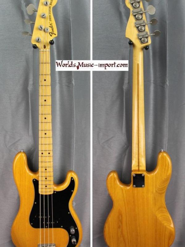 FENDER Precision Bass PB-70' ASH NAT 1988 japan import *OCCASION*