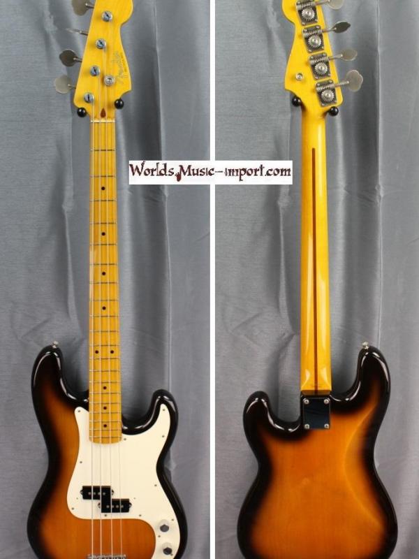 FENDER Precision Bass PB'57-US 2005 - 2TS Sunburst - Japan Import *OCCASION*