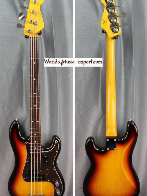 V E N D U E... FENDER Precision Bass PB'60 Hama Okamoto 2017 - Sunburst - Japan Import *OCCASION*