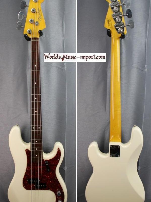 Fender precision bass pb60 hama okamoto white japan japon 12 