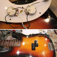 Fender precision bass pb62 3ts nitro domestic 1990 japan japon 29 