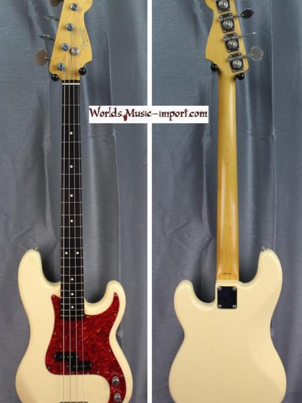 V E N D U E... Fender Precision Bass PB'62-DAL EX 'AA' 1997 White - 1ère série - RARE japan import *OCCASION*