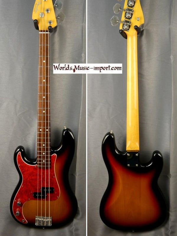 Fender precision bass pb62 lh 3ts japon japan 16 