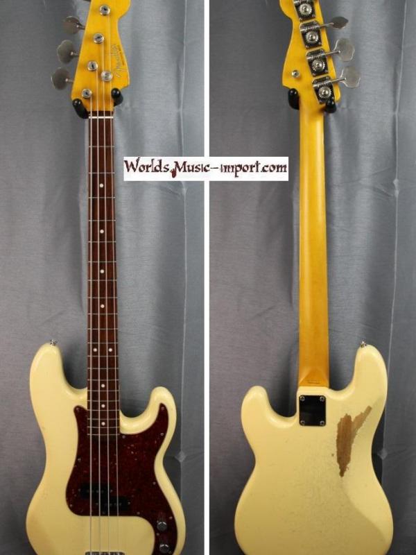 Fender precision bass pb62 white japan japon 28 