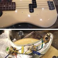 Fender precision bass pb62 white japan japon 34 