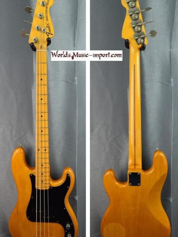 Fender precision bass pb70 ash nat 1987 nitro japan japon 15 