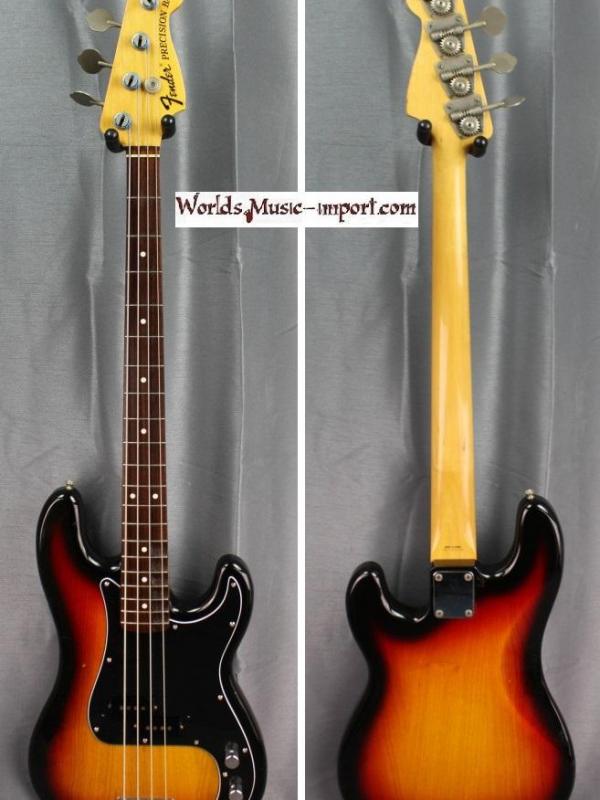 FENDER Precision Bass PB70' Ash Sunburst 1986 'Nitro' japan import *OCCASION*