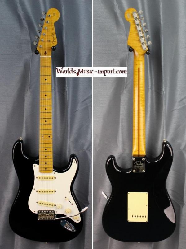 V E N D U E... FENDER Stratocaster ST'57-AS 1994 '40th anniversary' Fotoflame Black Japan import *OCCASION*