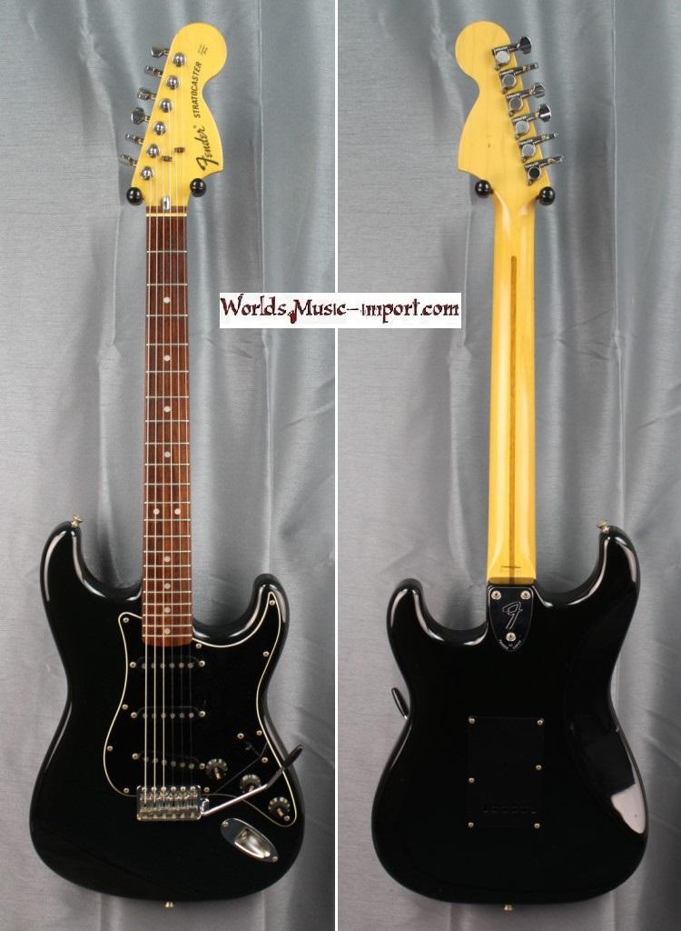 Fender st 72 us black 1997 japan import 15 