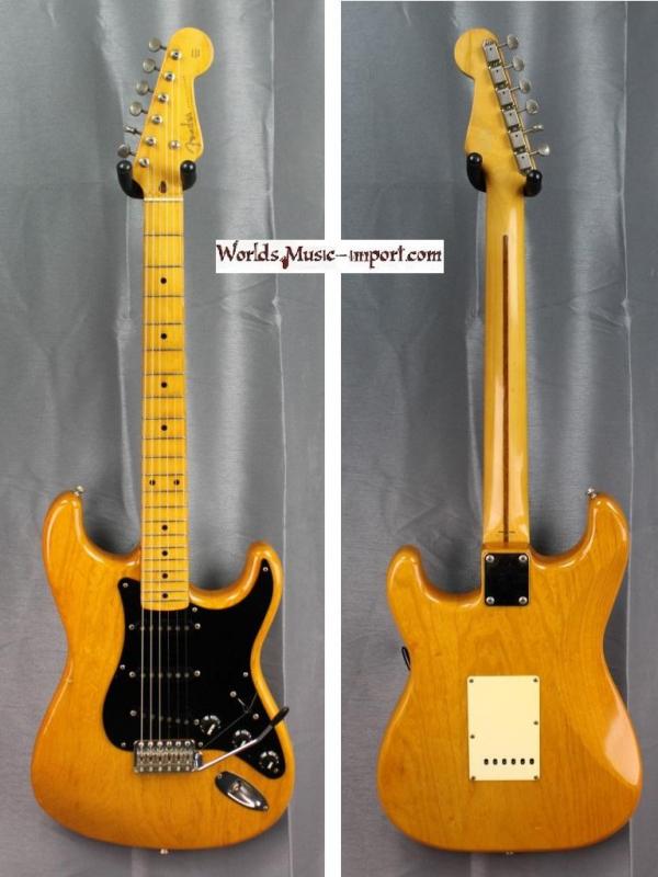V E N D U E... FENDER Stratocaster ST'54-75 US 'RV' Custom Edition 1993 - Ash VNT - Nitro RARE Japan import *OCCASION*