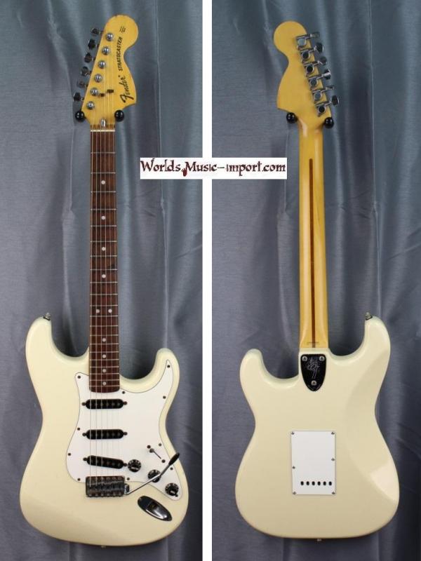 V E N D U E... FENDER Stratocaster ST'72-US 2000 - White - japan import *OCCASION*