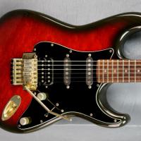 Fender str 75 str 80 r redburst 1989 japan 18 