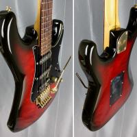 Fender str 75 str 80 r redburst 1989 japan 24 