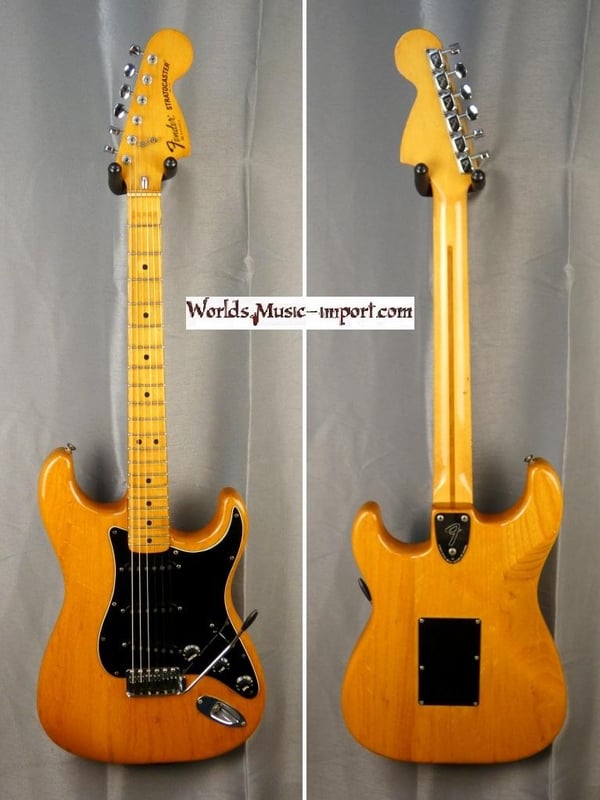 Fender stratocaster 1979 cbs ash nat import usa 31 