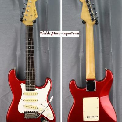 FENDER Mini Stratocaster SSS 1992 - CAR Candy Apple Red 'Order Made' RARE japan import *OCCASION*
