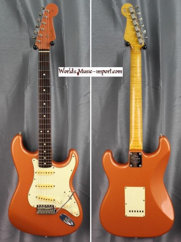 V E N D U E... FENDER Stratocaster ST-62' Fotoflame '40th anniversary' 1994 - BMT Burgundy Mist - RARE japan import *OCCASION*