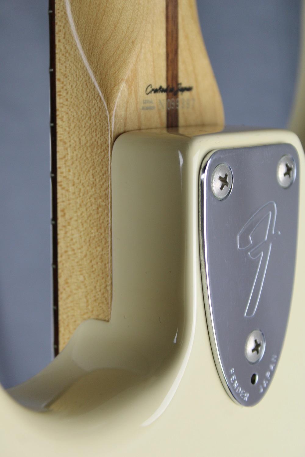 Fender stratocaster st 72 us white 1996 japan import 4 