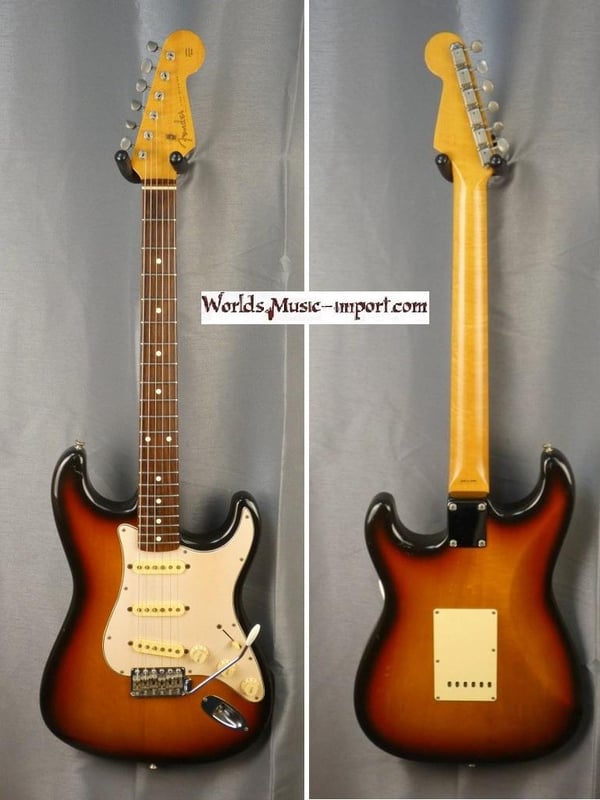 Fender stratocaster st62 3ts sunburst 1994 japon japan 3 