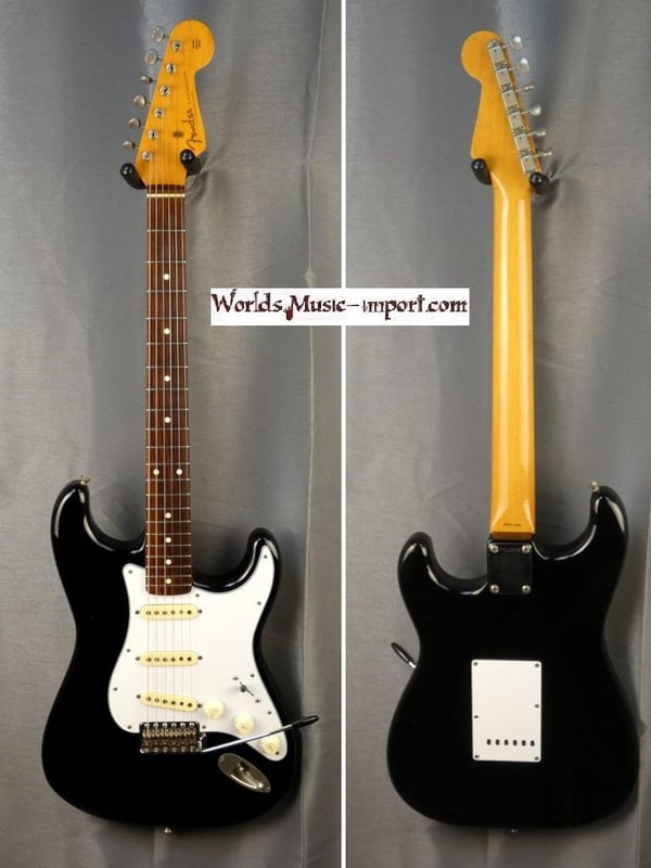 Fender stratocaster st62 black 1990 japon japan 21 