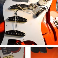 Fender stratocaster st62 frd fiesta red japon japan 10 