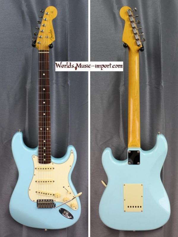 V E N D U E... FENDER Stratocaster ST62-TX 2002 - SBL Sonic Blue - Japan Import *OCCASION*