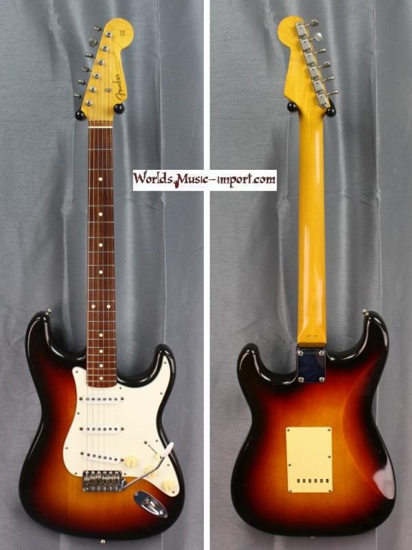 FENDER Stratocaster STC-62' US COLLECTOR 1990 - 3TS Sunburst - japan import *OCCASION*