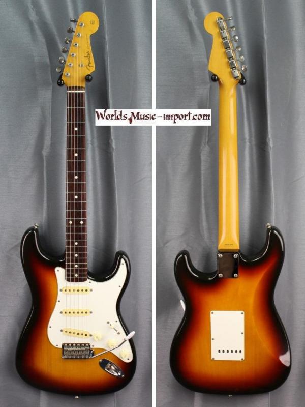 V E N D U E... FENDER Stratocaster ST'62 1992 - 3TS sunburst -'domestic' Japan Import *OCCASION*