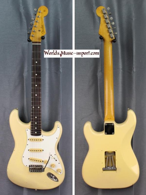 V E N D U E... FENDER Stratocaster ST-62' 1987 RELIC - White -Japan Import *OCCASION*