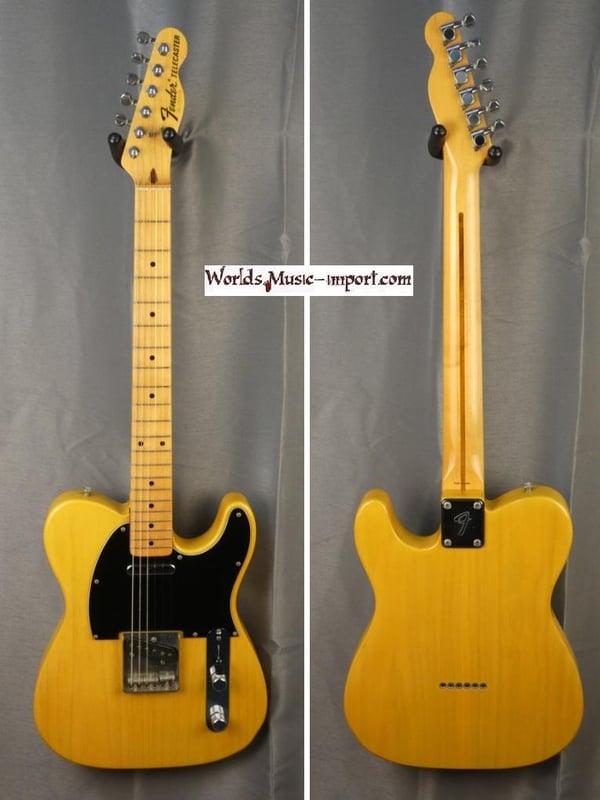 Fender telecaster collector ctl 50m tl72 ash btb butterscotch blonde 17 