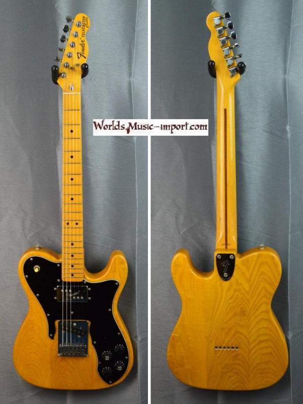 Fender telecaster custom tc 72 ash nat 1994 japan japon import 10 