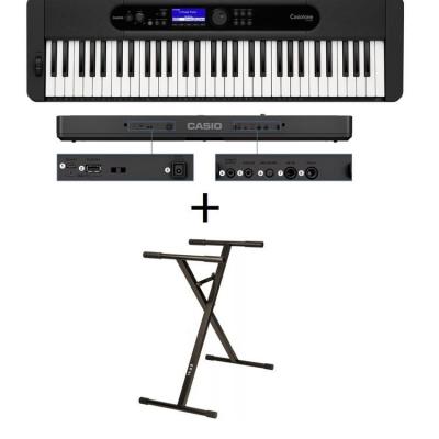 Pack CASIO CTS-400 + stand X 600 sons, 200 rythmes