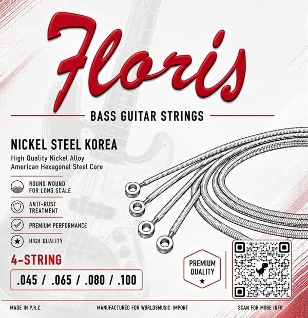 Floris officiel v7 large cordes 45 100 red