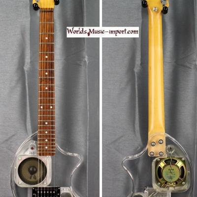 Fernandes Mini-guitare ZO-3 Eléphant Transparent Plexi 