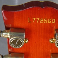 Greco les paul custom eg600 1977 cherry sunburst japon japan 18 