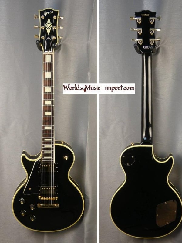 Greco les paul custom egc 500 lh left hand gaucher 1982 japon japan 17 