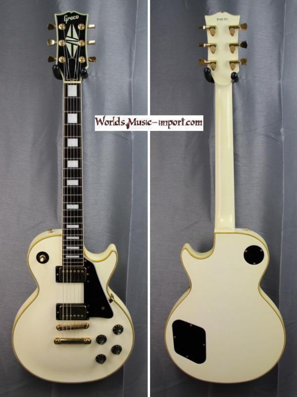Greco les paul custom egc white 1989 japon japan 15 
