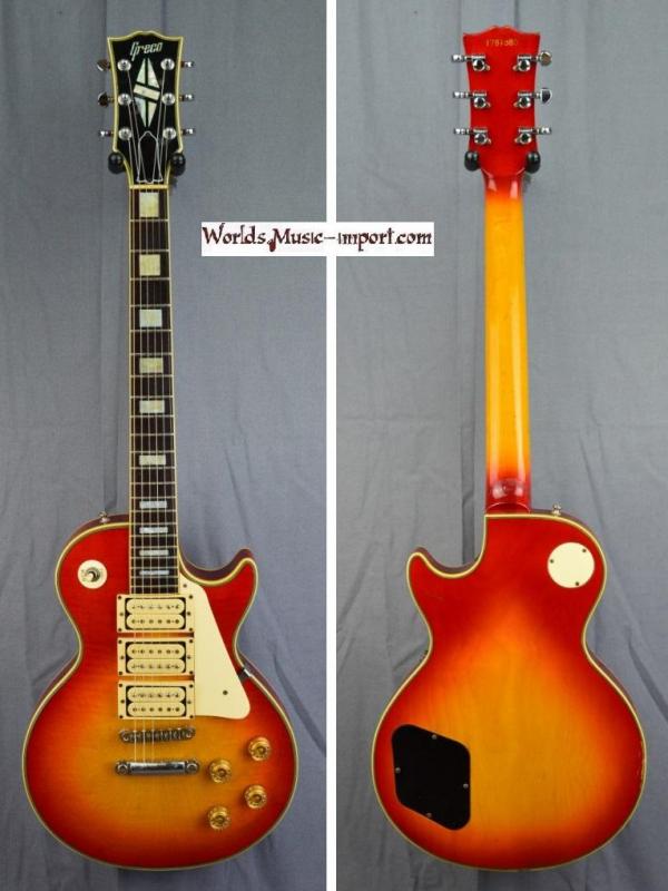 Greco les paul custom egc600 kiss japan 1978 japon 1 