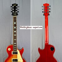Greco les paul standard eg700 hcs heritage cherry sunburst 1976 japon japan 14 