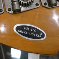 Greco pb420 black 1977 japon japan 26 
