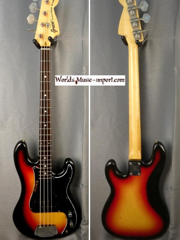 Greco precision bass pb380 3ts 1971 japon japan 24 