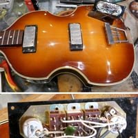 Greco violin bass vb 650 sunburst japon japan 12 