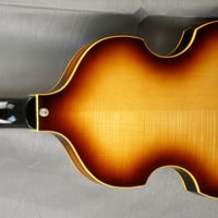 Greco violin bass vb500 vb 500 sunburst japon japan 4 
