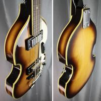 Greco violinbass vb 1973 japan japon short scale sunburst 1 