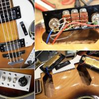Greco violinbass vb 1973 japan japon short scale sunburst 16 