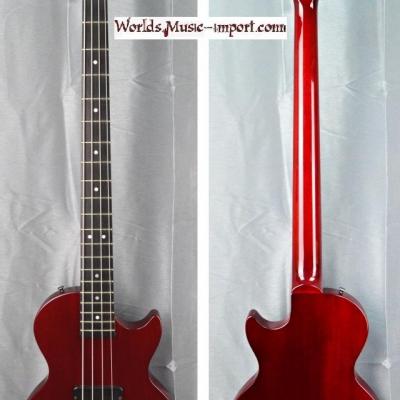 V E N D U E... GIBSON Les Paul Bass Standard LPB-3 1998 Wine red 'touche EBENE' US Import *OCCASION*