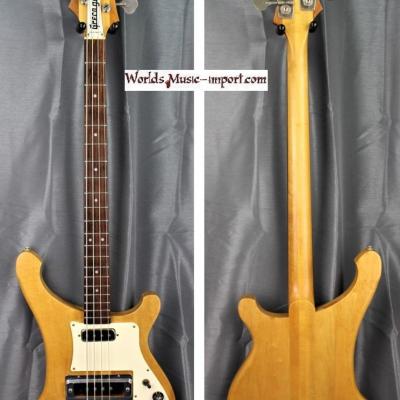 GRECO RB-700 Rickenbacker Bass Natural 1978 Japon import *OCCASION*