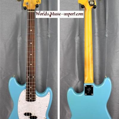 VENDUE... FENDER Mustang Bass MB-98' SC Sonic Blu 2005 japon *OCCASION*